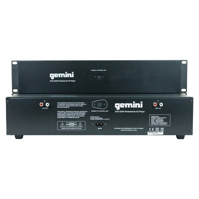 Gemini DJ CD Media Player with USB, Black (CDX-2250I)