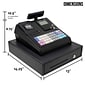 Nadex Coins CR360 NWHNXTE1376 Cash Register, Black