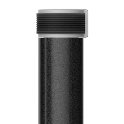 ASOBU Skinny Mini Ultimate Stainless Steel Vacuum Insulated Water Bottle, 8 oz., Black (ADNANASBV20BK)