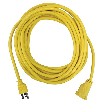 STANLEY 15 ft. Outdoor Power Extension Cord, 16-Gauge, Yellow (33157)