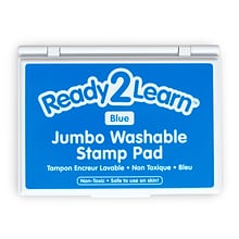 Ready2Learn™ Jumbo Washable Stamp Pad, Blue Ink, Pack of 2 (CE-10031-2)