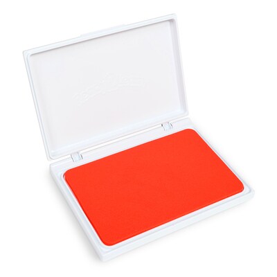 Ready2Learn™ Jumbo Washable Stamp Pad, Orange Ink, Pack of 2 (CE-10035-2)