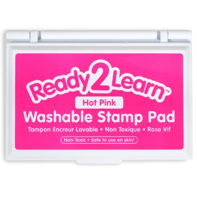 Ready2Learn™ Washable Stamp Pad, Hot Pink Ink, Pack of 6 (CE-10044-6)