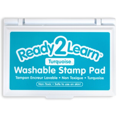 Ready2Learn™ Washable Stamp Pad, Turquoise Ink, Pack of 6 (CE-10048-6)