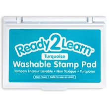 Ready2Learn™ Washable Stamp Pad, Turquoise Ink, Pack of 6 (CE-10048-6)
