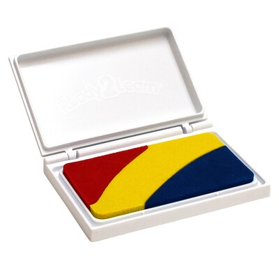 Ready2Learn™ Washable Stamp Pad, 3-in-1 Primary Colors, Pack of 3 (CE-10051-3)