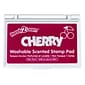 Ready2Learn™ Washable Stamp Pad, Cherry Scented, Dark Red Ink, Pack of 6 (CE-10074-6)