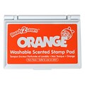 Ready2Learn™ Washable Stamp Pad, Orange Scented, Orange Ink, Pack of 6 (CE-10079-6)