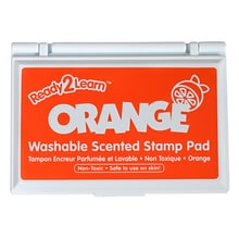 Ready2Learn™ Washable Stamp Pad, Orange Scented, Orange Ink, Pack of 6 (CE-10079-6)