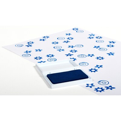 Ready2Learn™ Washable Stamp Pad, Blueberry Scented, Blue Ink, Pack of 6 (CE-10080-6)