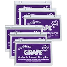 Ready2Learn™ Washable Stamp Pad, Grape Scented, Purple Ink, Pack of 6 (CE-10081-6)