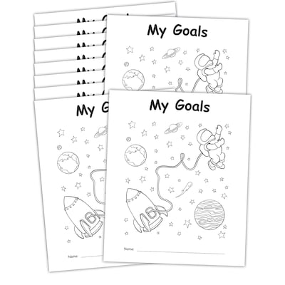 Teacher Created Resources My Own Books: My Goals Workbook, 10/Pack