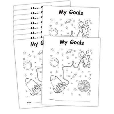 Teacher Created Resources My Own Books: My Goals Workbook, 10/Pack