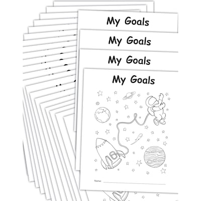 Teacher Created Resources My Own Books: My Goals Workbook, 25/Pack