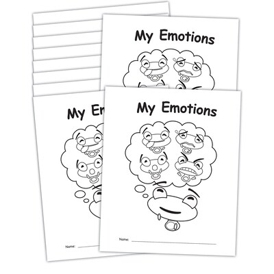 Teacher Created Resources My Own Books: My Emotions Workbook, 10/Pack