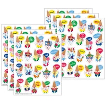 Eureka Dessert Gnomes Candy Scented Stickers, Multicolored, 80 Per Pack, 6 Packs (EU-650333-6)