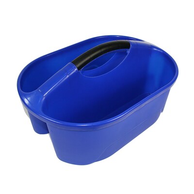 Romanoff  Classroom Caddy, Plastic, 16.25 x 12 x 8.25, Blue, 2/Bundle (ROM25604-2)
