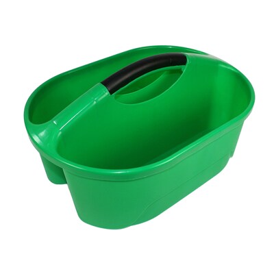 Romanoff  Classroom Caddy, Plastic, 16.25 x 12 x 8.25, Green, 2/Bundle (ROM25605-2)