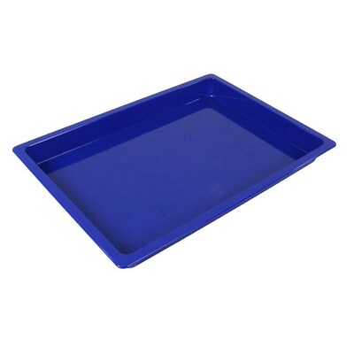 Romanoff  Medium Creativitray, Plastic, 11.5 x 8.25 x 1, Blue, 6/Bundle (ROM36804-6)