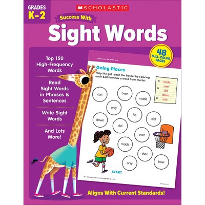 Scholastic Early Learning Success Workbooks, 3/Set