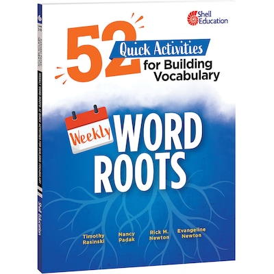 Shell Education Weekly Word Roots Activity Book