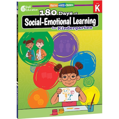 Shell Education 180 Days of Social-Emotional Learning for Kindergarten Activity Book