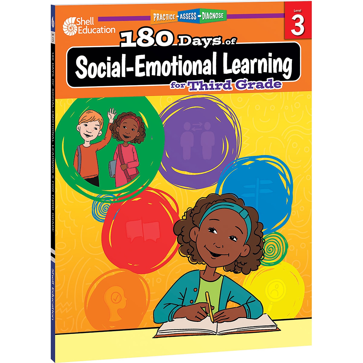 Shell Education 180 Days of Social-Emotional Learning for Third Grade Activity Book
