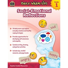Teacher Created Resources Daily Warm-Ups: Social-Emotional Reflections, Grade 1 Resource Book
