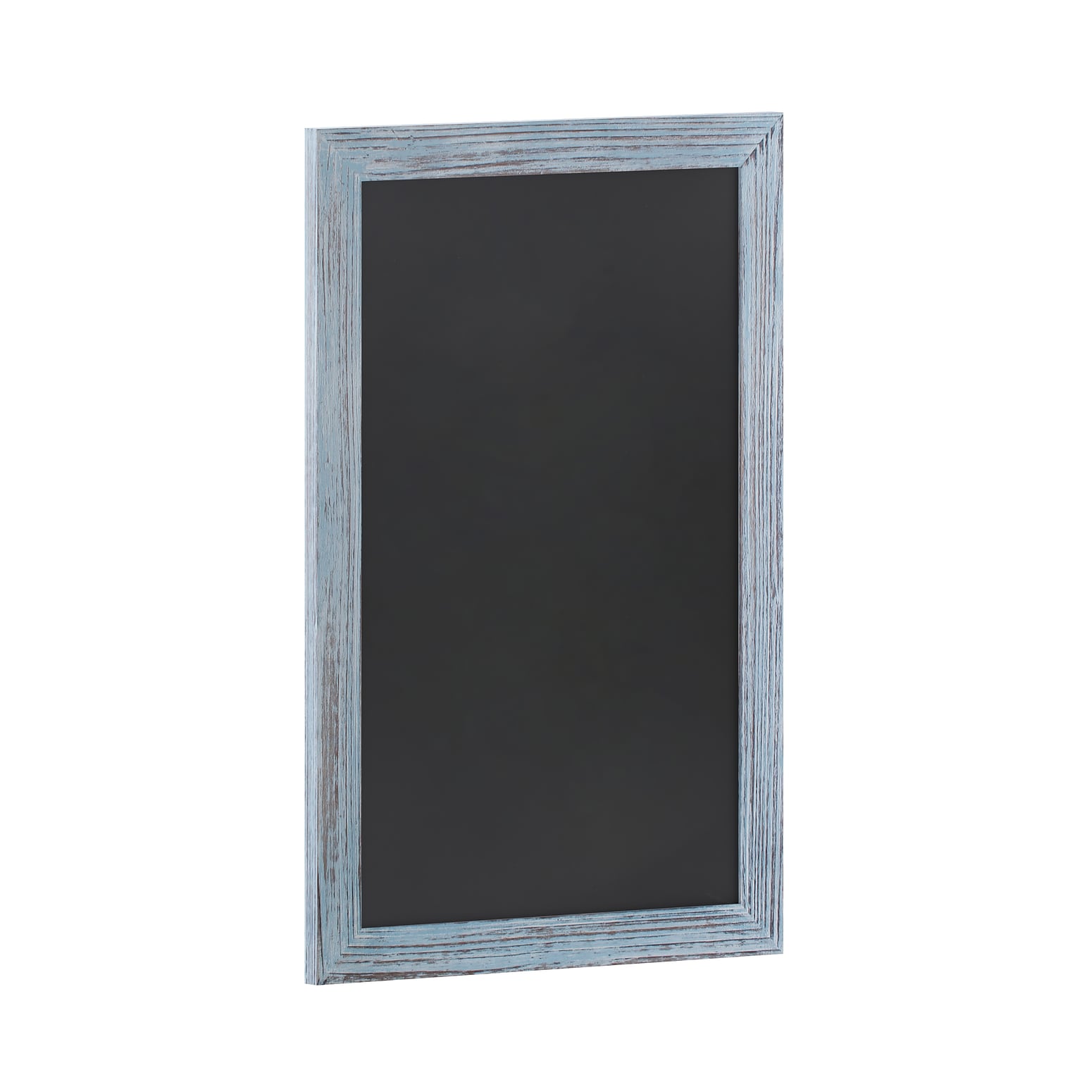 Flash Furniture Canterbury Wall Mount Magnetic Chalkboard Sign, Rustic Blue, 20 x 30 (HGWAGDIS262315)