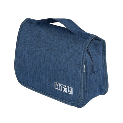 Nicci Toiletry Bags Collection Polyester Unisex Wallet, Navy, 3.14 (CBM30003)