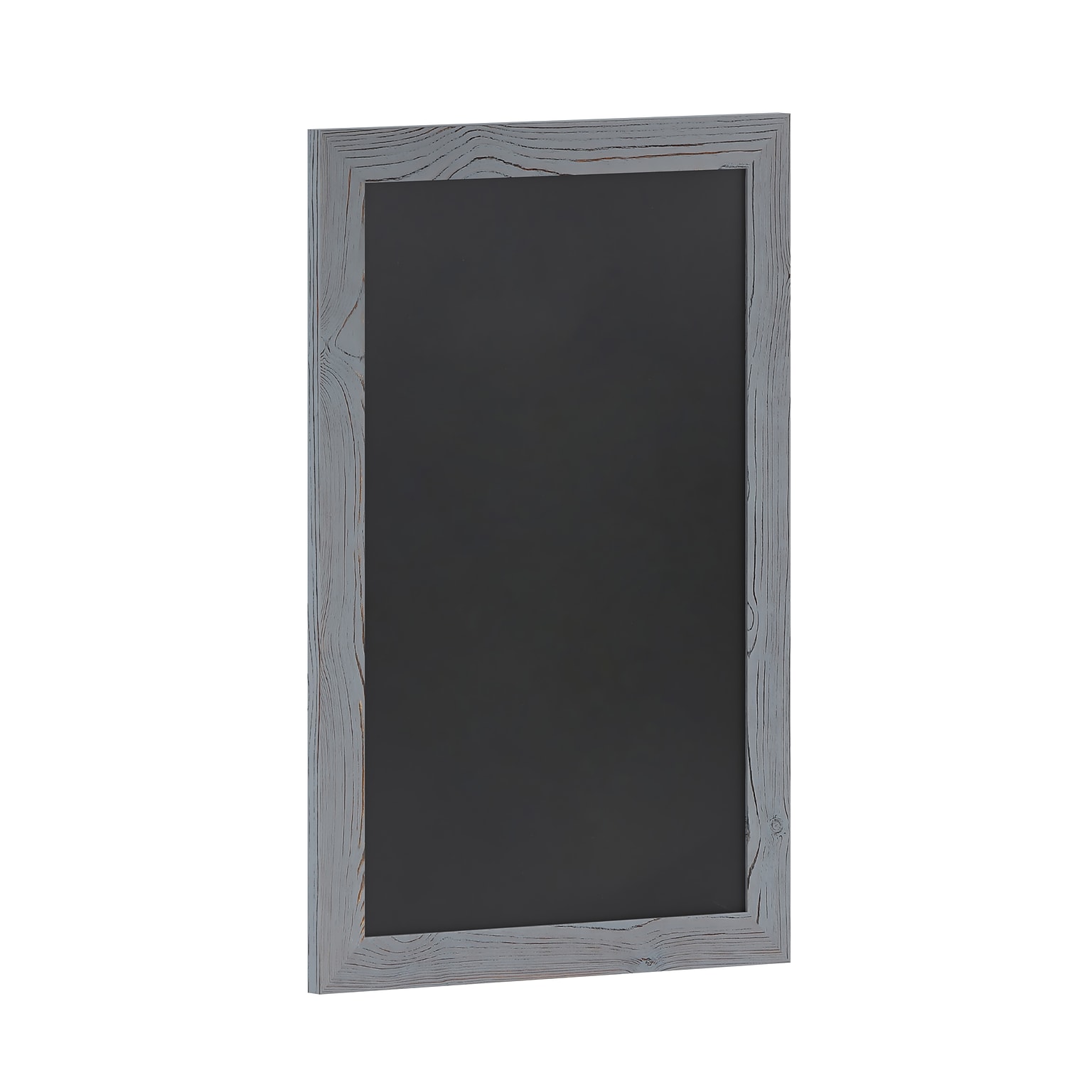 Flash Furniture Canterbury Wall Mount Magnetic Chalkboard Sign, Rustic Gray, 20 x 30 (HGWAGDI552315)