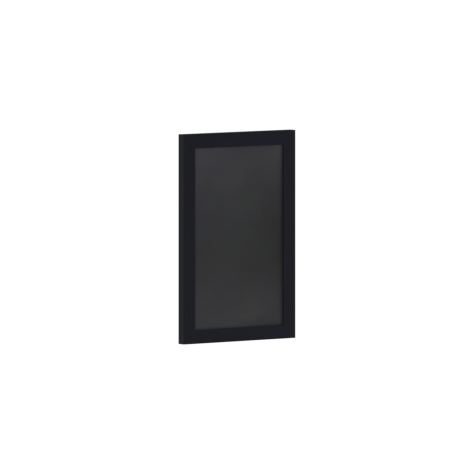 Flash Furniture Canterbury Wall Mount Magnetic Chalkboard Sign, Black, 11 x 17 (HGWAGDIS862315)