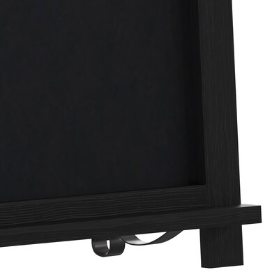 Flash Furniture Canterbury Wood Tabletop Magnetic Chalkboards, Black, 12" x 17" (10HFKHDIS722315)