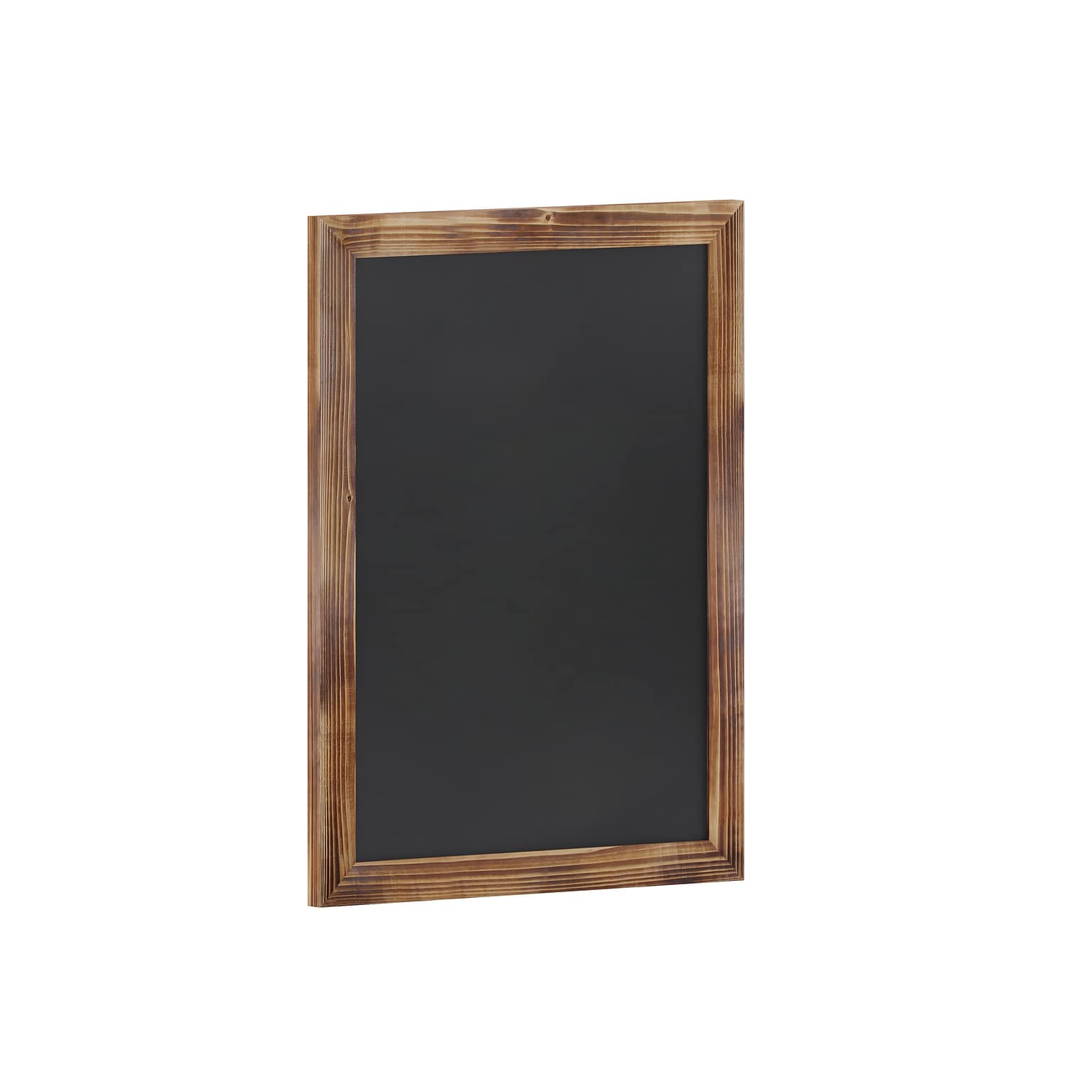 Flash Furniture Canterbury Wall Mount Magnetic Chalkboard Sign, Torched, 18 x 24 (HGWAGDIS852315)