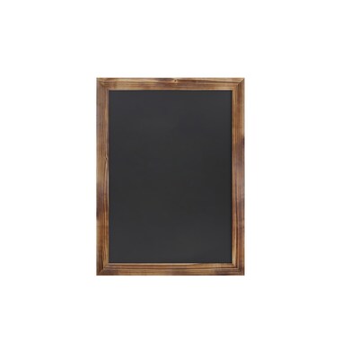 Flash Furniture Canterbury Wall Mount Magnetic Chalkboard Sign, Torched, 18" x 24" (HGWAGDIS852315)