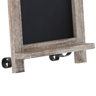 Flash Furniture Canterbury Wood Tabletop Magnetic Chalkboards, Weathered, 9.5" x 14" (10HFKHDI322315)