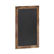 Flash Furniture Canterbury Wall Mount Magnetic Chalkboard Sign, Torched, 20 x 30 (HGWAGDIS462315)