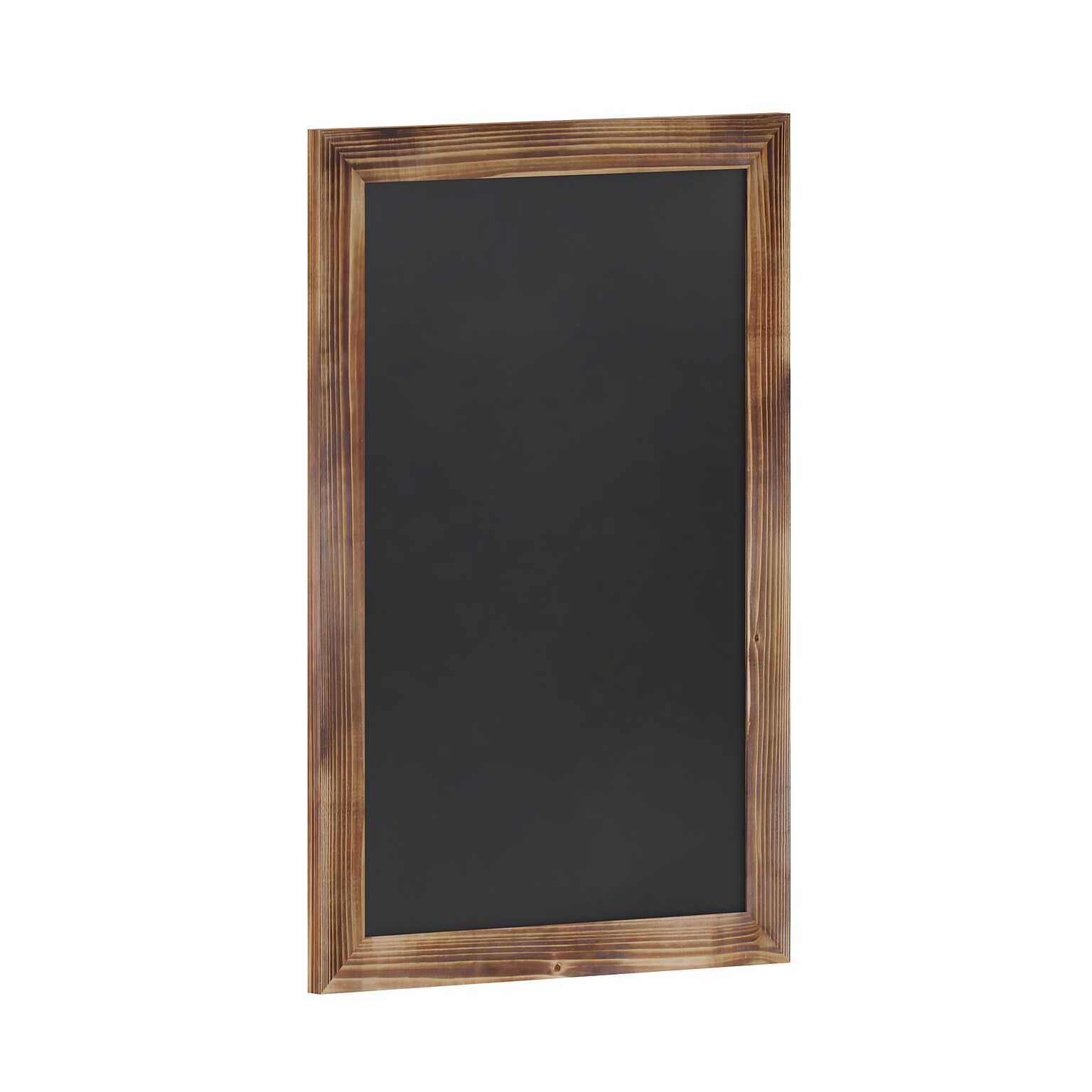 Flash Furniture Canterbury Wall Mount Magnetic Chalkboard Sign, Torched, 20 x 30 (HGWAGDIS462315)