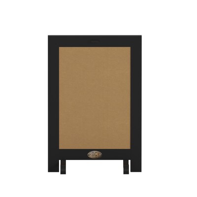 Flash Furniture Canterbury Wood Tabletop Magnetic Chalkboards, Black, 9.5" x 14" (10HFKHDIS222315)