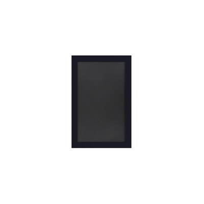 Flash Furniture Canterbury Wall Mount Magnetic Chalkboard Sign, Black, 11" x 17" (10HGWAIS862315)