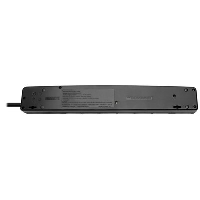 Tripp Lite ECO-Surge 7-Outlet Surge Protector with 6 Individually Controlled Outlets, 6 ft., Black (TLP76MSGB)
