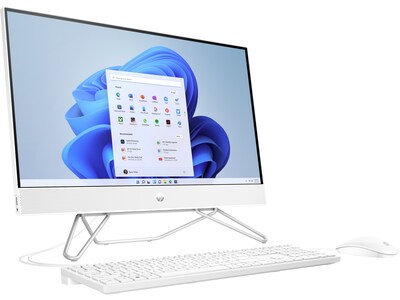 HP 24-cb0000i 577C3AA All-in-One Desktop Computer, Intel Celeron J4025, 8GB Memory, 256GB SSD (24CB0