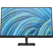 HP V24v G5 23.8 Widescreen LCD Monitor, Black (65P62AA)