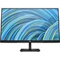 HP V24v G5 23.8" Widescreen LCD Monitor, Black (65P62AA)
