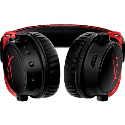 HyperX Cloud Alpha Wireless Noise Canceling Over-the-ear Stereo Gaming Headset, Black/Red (4P5D4AA)