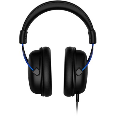 HP HyperX Cloud Wired Noise Canceling Over-the-ear Stereo Gaming Headset, Black/Blue (4P5H9AA)