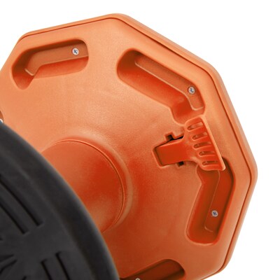 Flash Furniture Carter Plastic Kids Adjustable Height Stool, Orange (AY9001SOR)