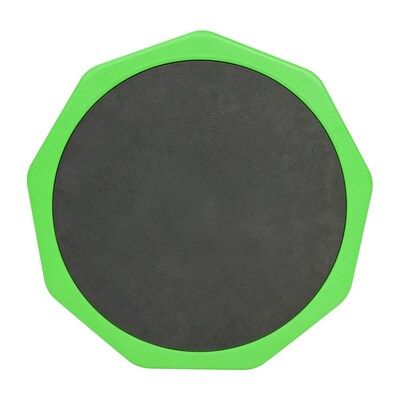 Flash Furniture Carter Plastic Kids Adjustable Height Stool, Green (AY9001SGN)