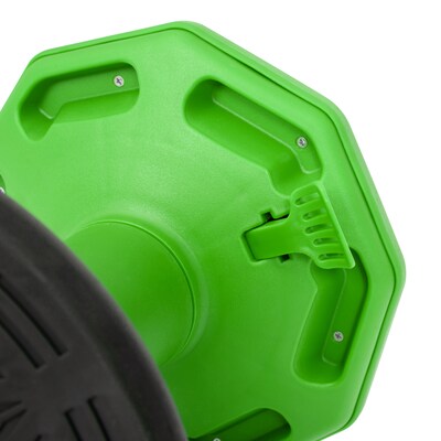 Flash Furniture Carter Plastic Kids Adjustable Height Stool, Green (AY9001SGN)