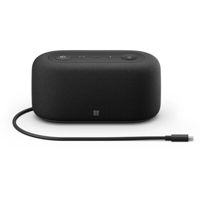 Microsoft Audio Dock Laptop and Confrencing Docking Station, Black (IVF-00001)